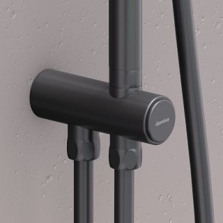 Душевая стойка Damixa Gala 953000300 черная матовая